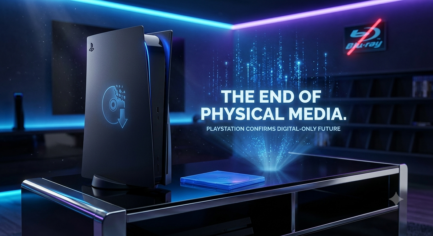 PlayStation Is Killing Physical Discs โ What It Means for Gamers